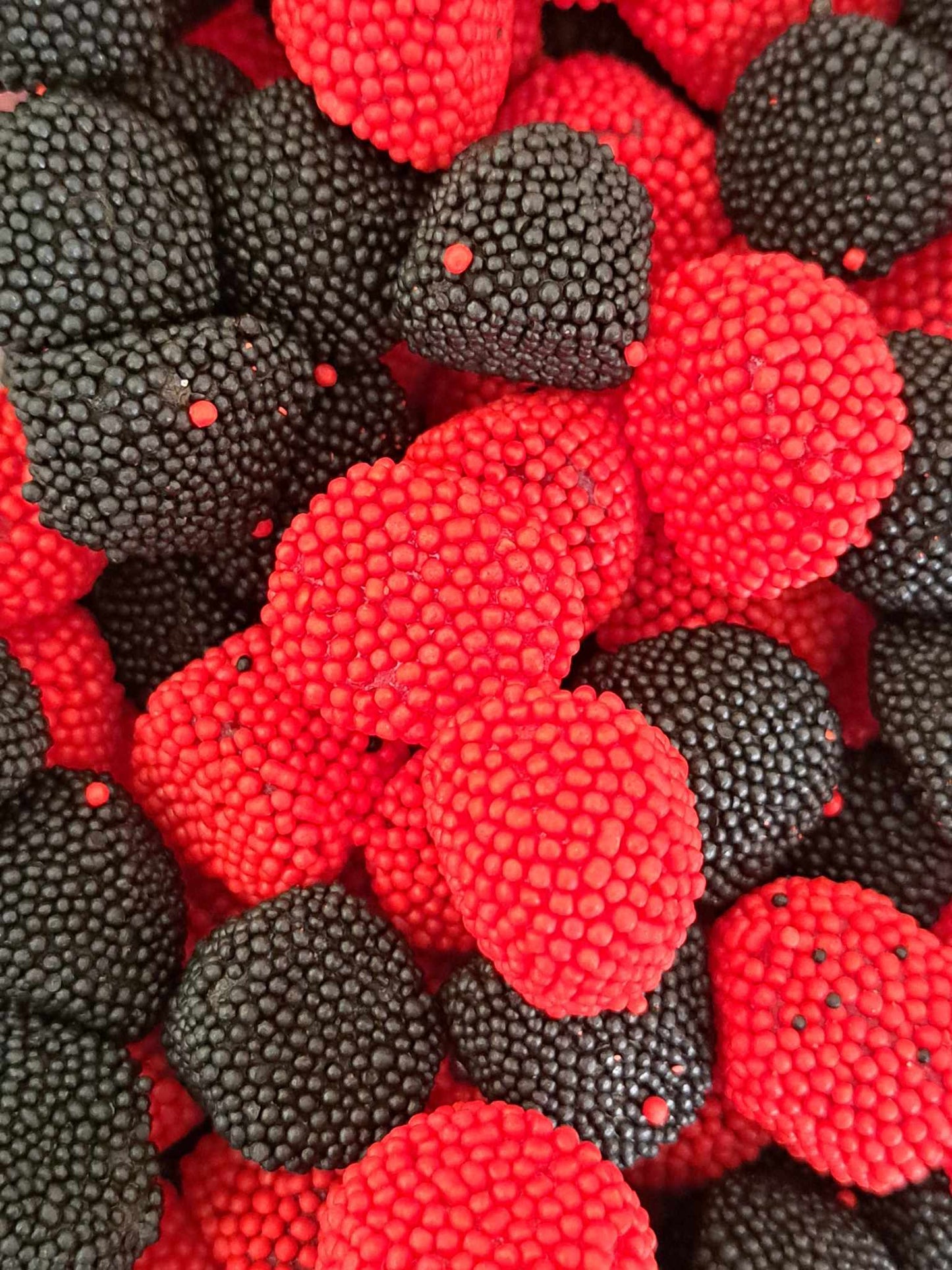 Mûres rouge et noire