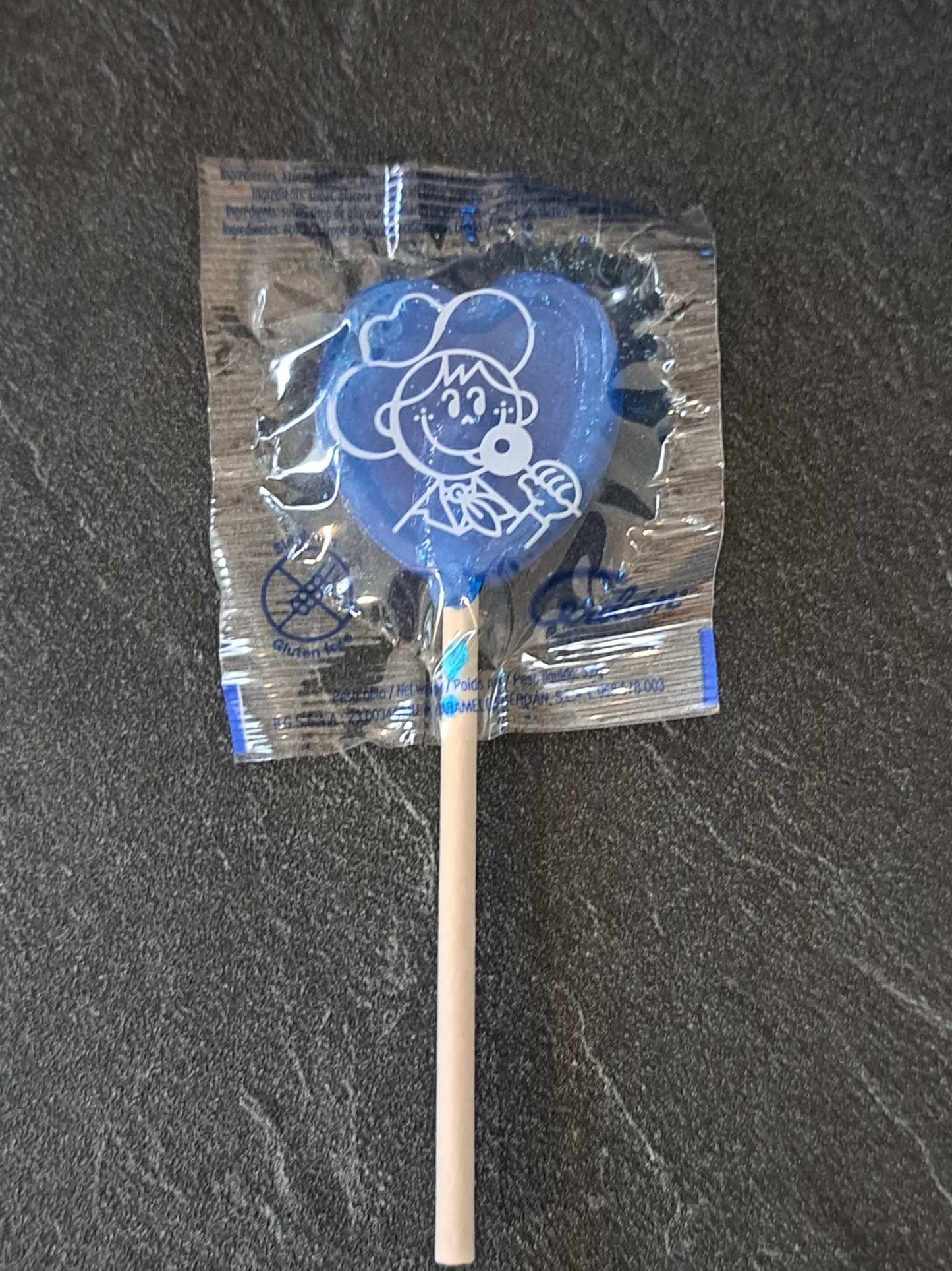 Mini sucette cœur Framboise