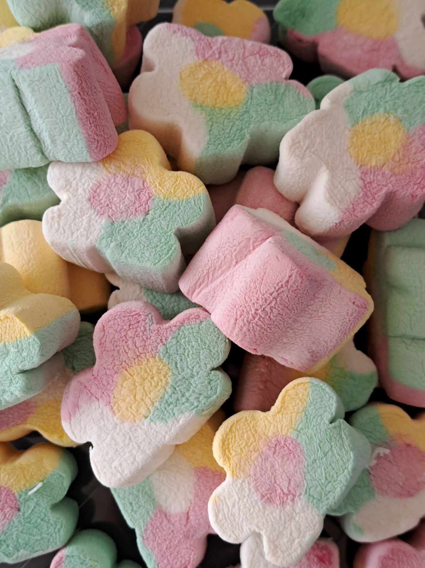 Marshmallow fleurs X10